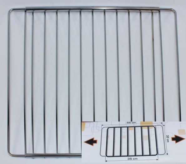 UNISHELFS UNIVERSAL EXTENDABLE OVEN AND FRIDGE SHELF