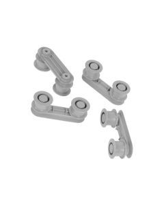 50299970009 WHEEL SUPPT KIT-DK GREY (PK4)