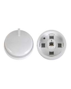 0019007692 KNOB CONTROL WHITE
