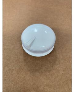 0019007701 KNOB CONTROL WHITE