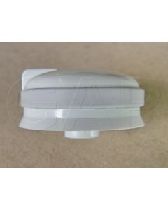 0019007707 KNOB CONTROL WHITE