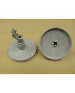 0238400041 ROLLER ASSY LOWER BSKT (GREY)