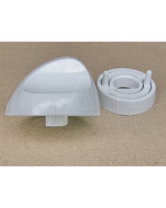 0609100282 KNOB & SKIRT WHT (1)