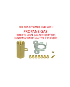 0609100369 CONV PROPANE KIT INC WOK INJ