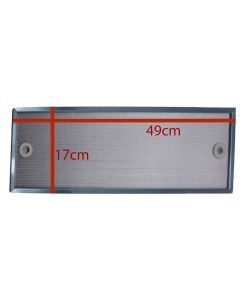 08087057 GREASE FILTER 492mm x 170mm