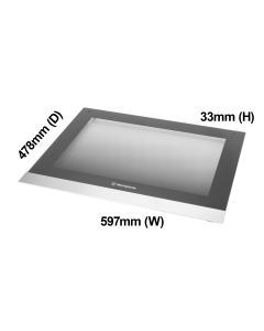 140163220035 Westinghouse/Electrolux Oven Door Outer Glass Panel