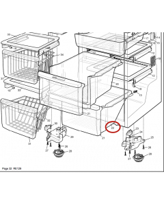1449981 BASE BIN CRISPER BOTTOM