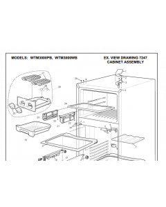 1451660 Twist & Serve Frame Assembly. 2 Tray - NOW USE 1461083