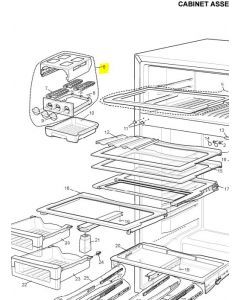 1455572 TWIST & SERVE CARRIAGE ASSY