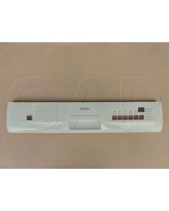 1560666-10/7 CONTROL PANEL ASSY SCREEND WHT