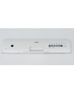 CONTROL PANEL SILK SCREENED - WHITE 