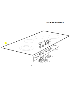 305379314 GLASS FRAME ASSY PHN395U