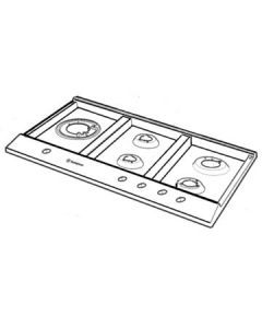 305621202 HOB SS 90CM ASSY WHS FF FORTE