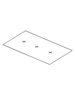 3878107-21/2 COOKING TOP WITH FRAME, 81V