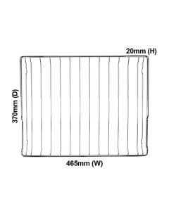  4055549770 Chef/Westinghouse Oven Wire Rack Shelf 370 X 465mm