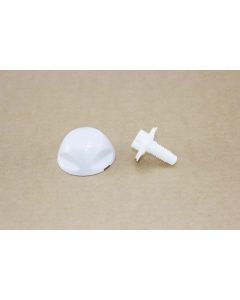 421040P CAP & BOLT KIT WHITE