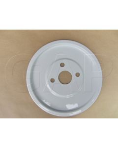 42564 BOWL SPILLAGE LGE ENAMEL WHT
