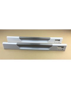 512485P FISHER PAYKEL DISHWASHER HANDLE KIT ASSEMBLY WHITE