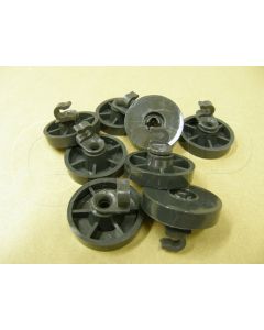 521296P KIT BTM BSKT ROLLER/STUD GREY Pkt 8