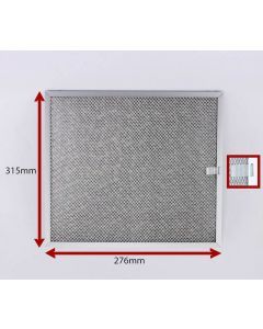 ACC187 FILTER 276 X 315 X 10MM PACK 2