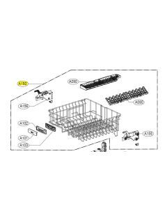 AHB72929101 LG UPPER DISHWASHER RACK