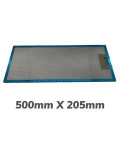 ATAL62C02 OUTER ALUMINIUM FILTER EURO 497mm X 205mm X 6mmm
