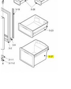 FYOK-A295CBKZ F-CASE L ASSY EQE6007SA-NAU
