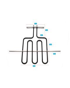 IM12-04 TECHNIKA 16CM PLATE GRILL ELEMENT 1350W SINGLE