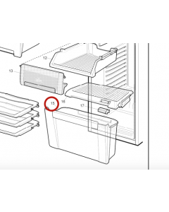 UYOK-A540CBFB VEGETABLE CASE